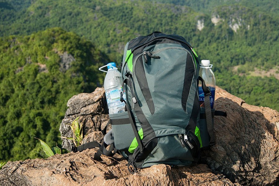 Bringing water on hike