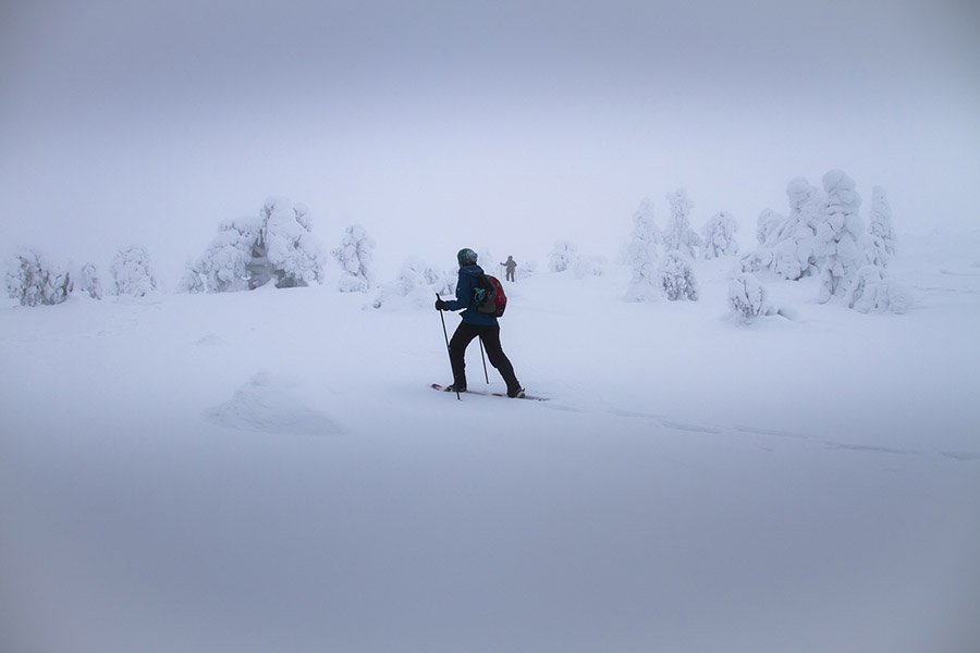 How Much Snow do you Need to Snowshoe