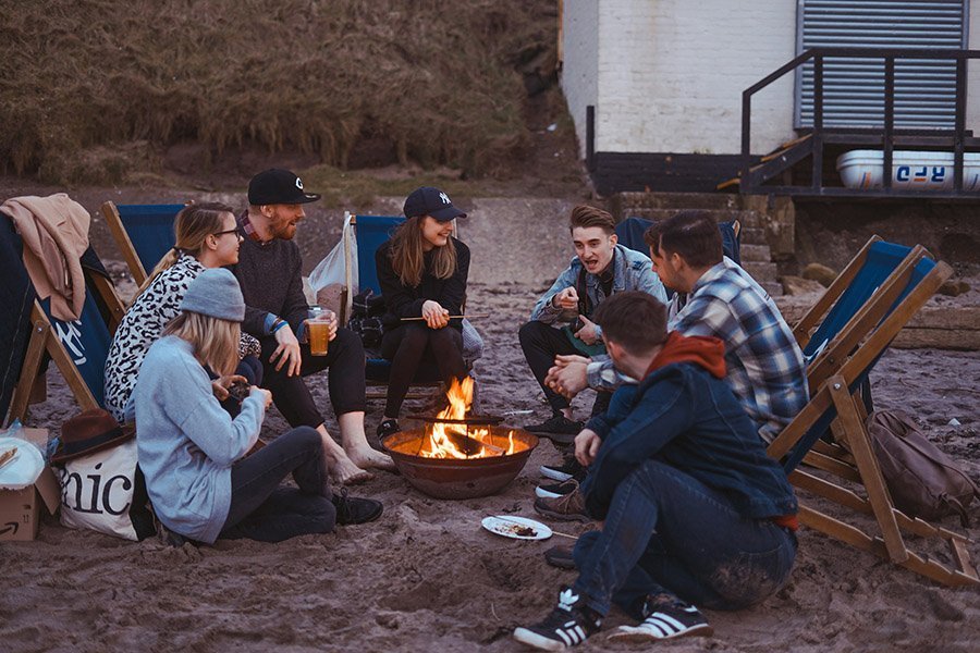 fun around the campfire