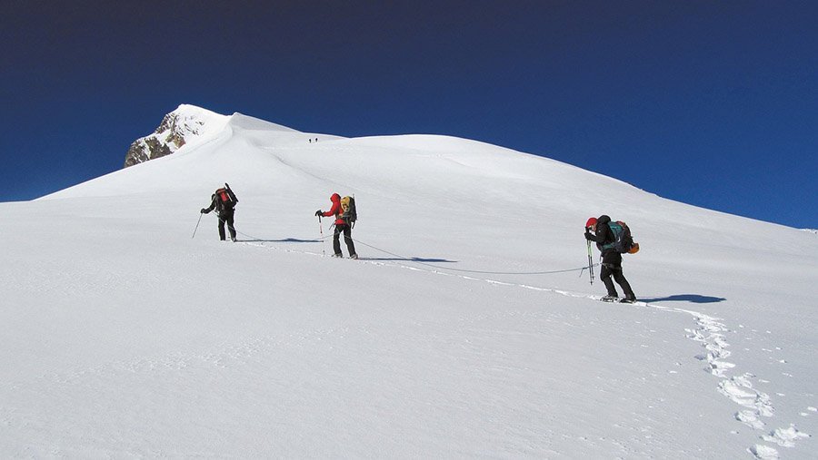 Mountain climbing