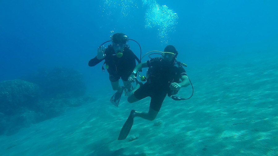 scuba divers
