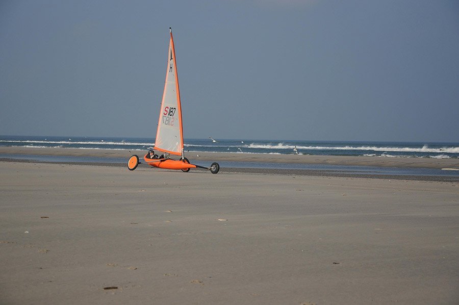 Person landsailing