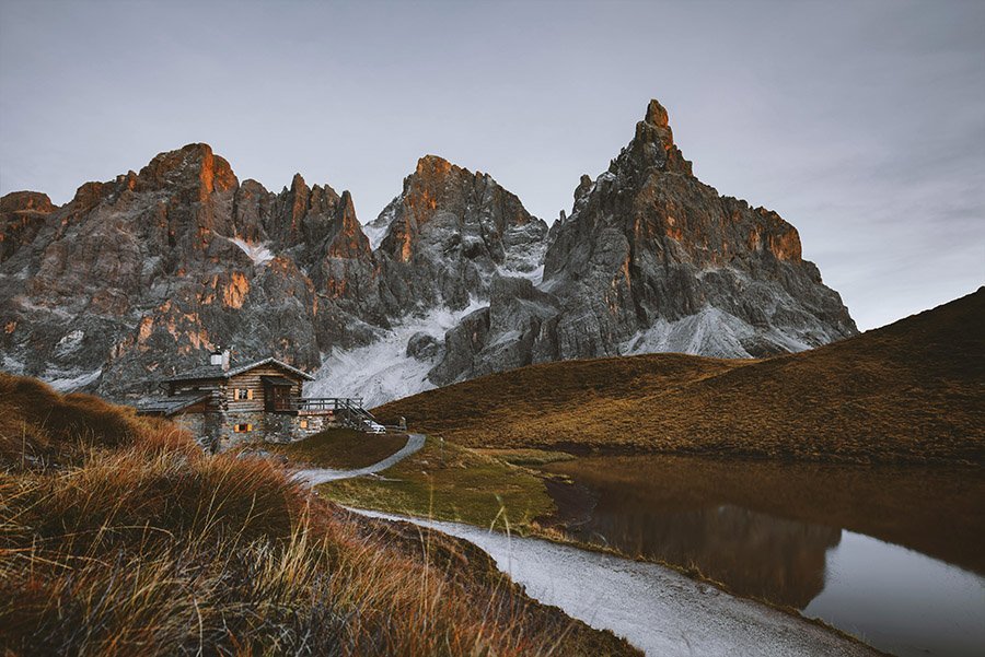 Hiking in the Dolomites